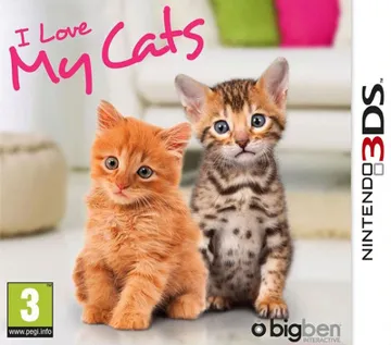 I Love My Cats (Europe) (En,Fr,Ge,It,Es,Nl) box cover front